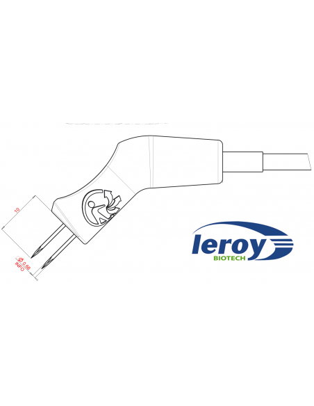 Cavity electrodes with 2 x 2 needles Cavity electrodes with 2 x 2 needles