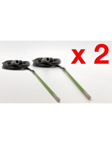 2 x Nasal electrodes for dogs, Ø 4mm (pack of 2 units)