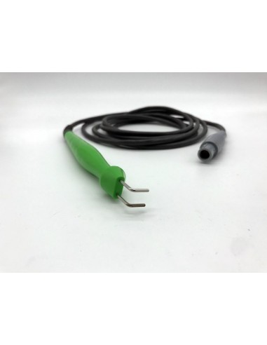 L-shaped electrodes, 10 mm gap