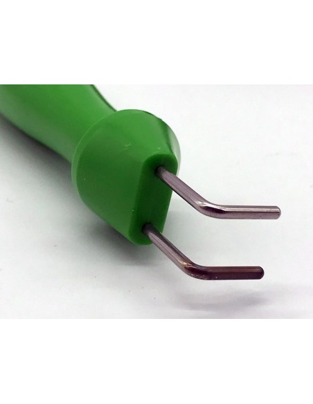 L-shaped electrodes, 10 mm gap