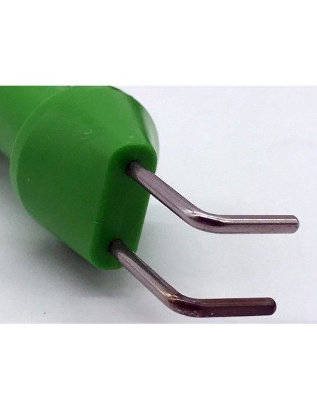 L-shaped electrodes, 10 mm gap